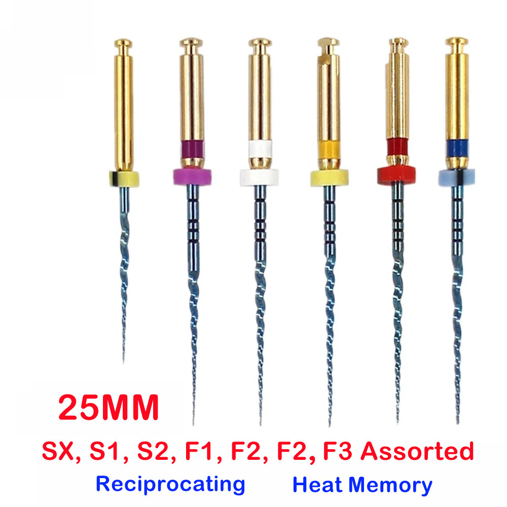 Dental Niti Heat Treated Rotary Endo File Root Canal Engine Use SX-F3 21/25mm