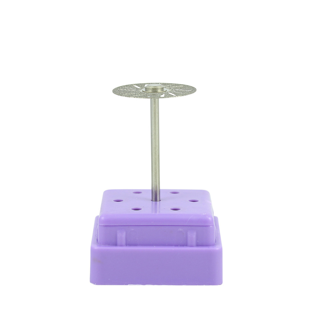 Dental MDT Fine Grit Diamond Coated Double Sided Disc Ø22mm + Mandrel T0.3mm