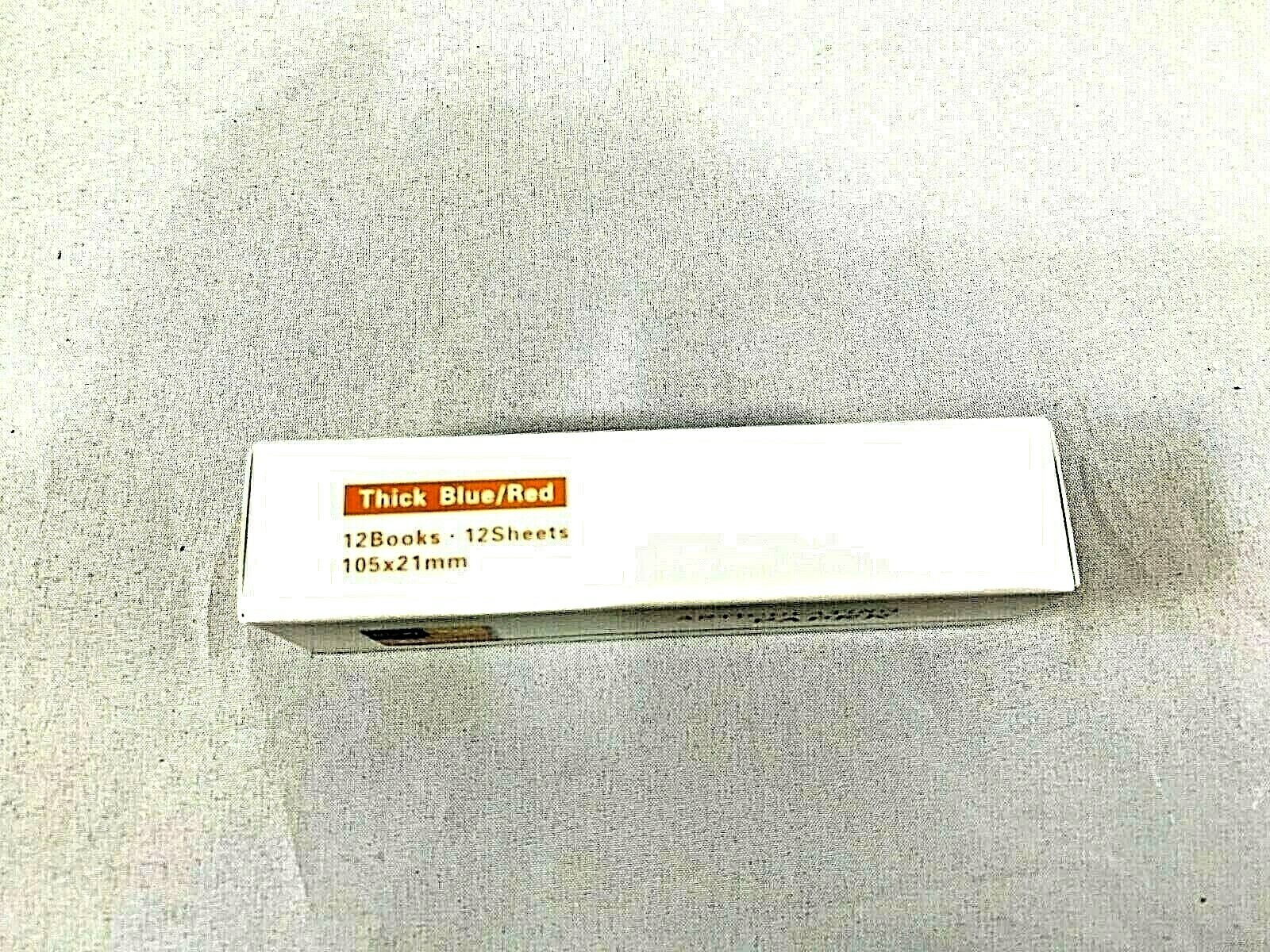 Articulating Paper Thick Blue/Red 105x21mm 144Pcs x 3 Boxes Dental USA
