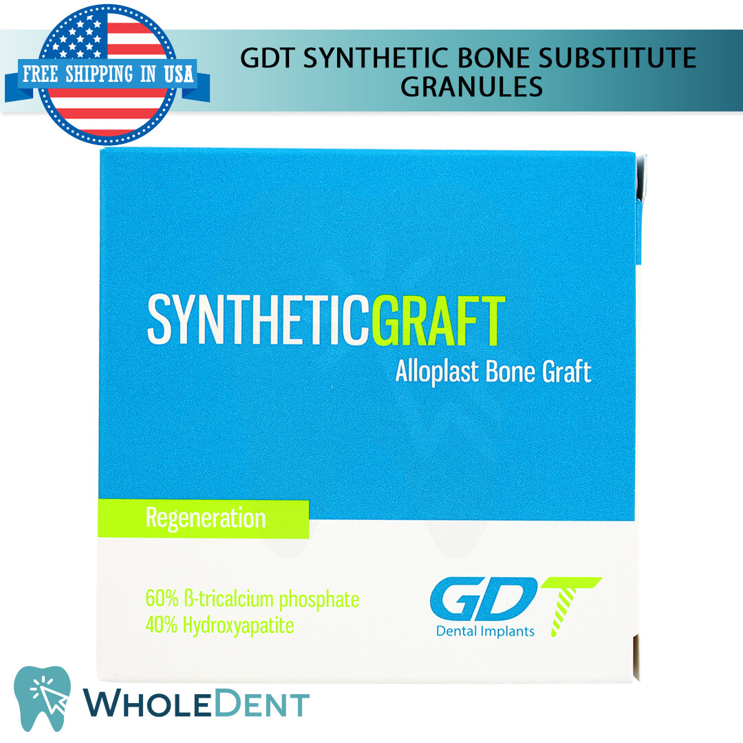 1X Dental Synthetic Granules Origin Substitute Powder Sterile Blister Packaging