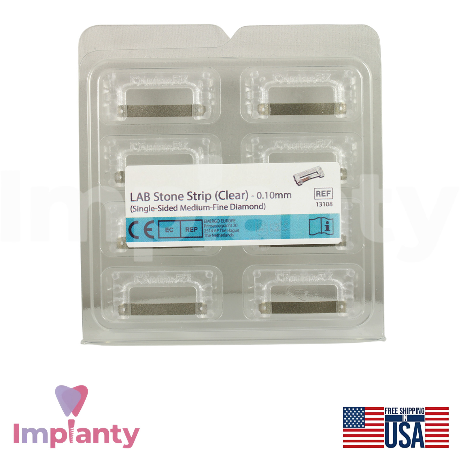 Dental Crown SeatEZ Kit 32pcs Restorative Strip Precise Dentistry Lab System