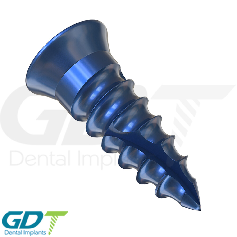 10 Self Drilling GBR Bon Screw Ø1.4mm, 4.0mm Membrane Fixation Dental Im plant