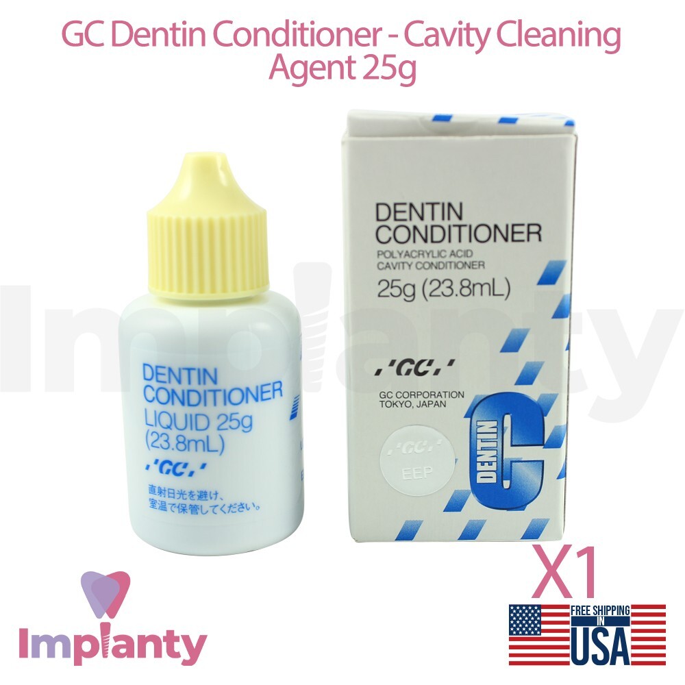Dental Dentin Conditioner Cavity Cleaning Agent 25g Surface Clean Dentistry Lab