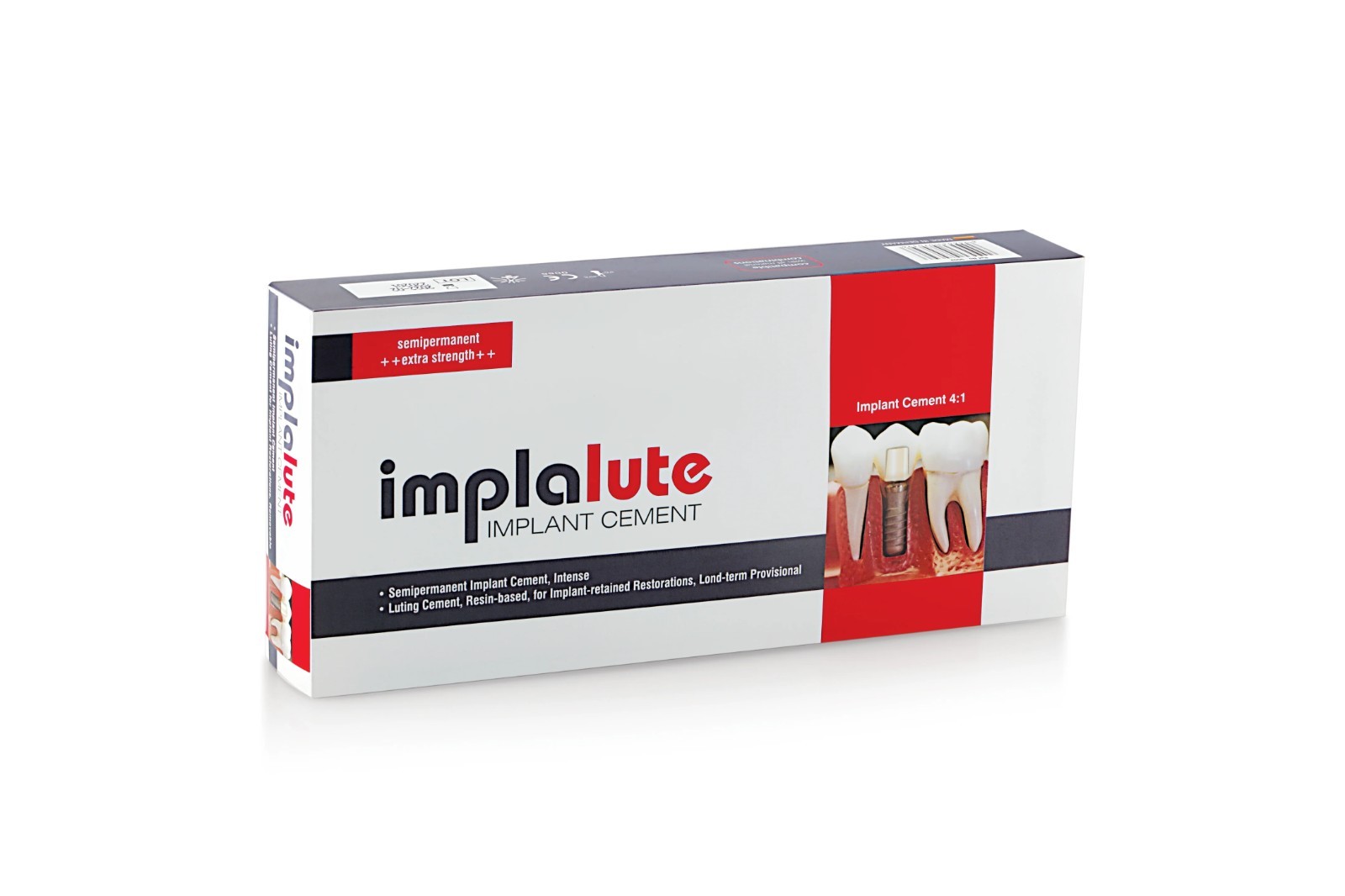 Medicept Implalute Semi Permanent Dental Implant Cement Automix 5ml – Free Ship