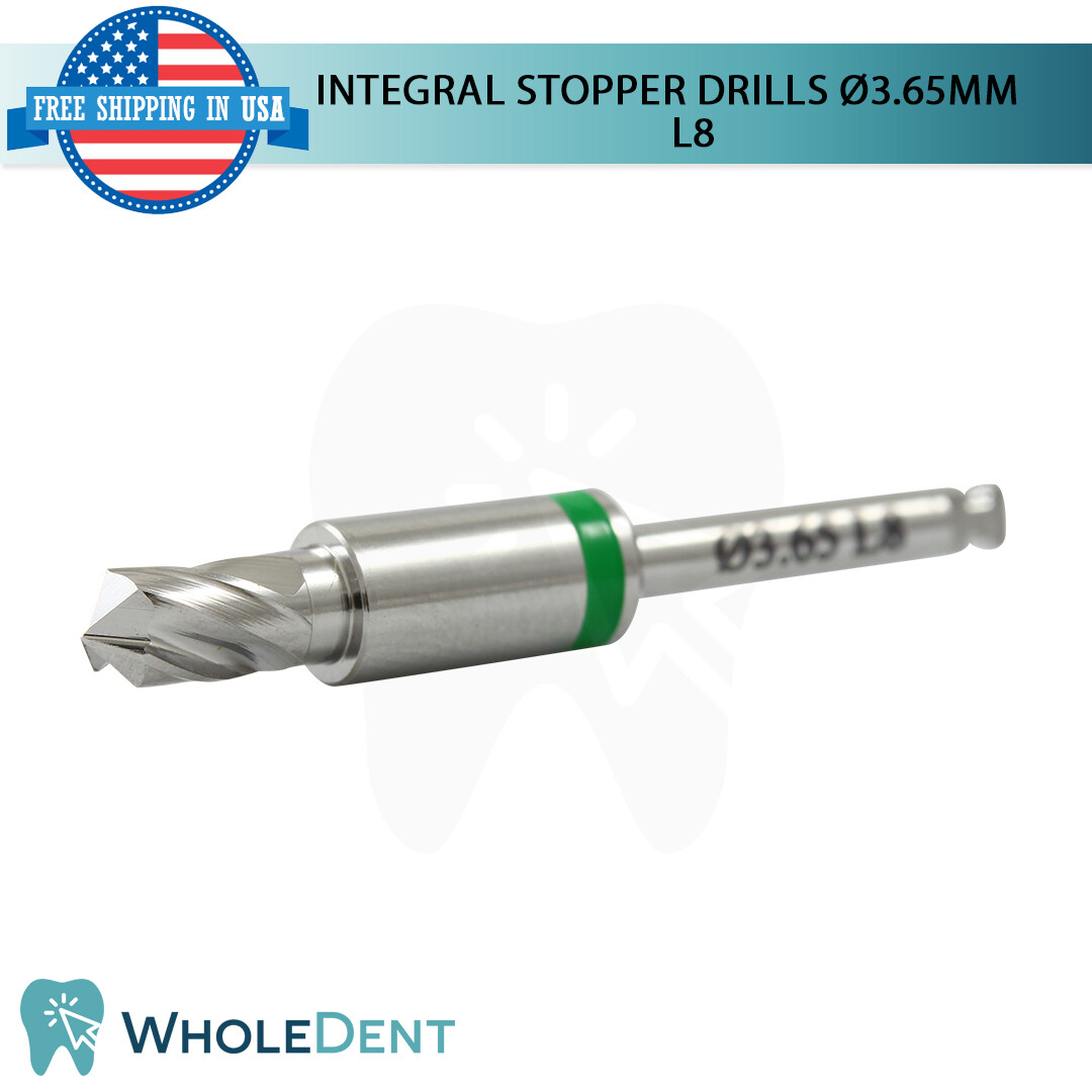 Surgical Integral Stopper Drill Ø3.65 External Irrigation Dental Implant