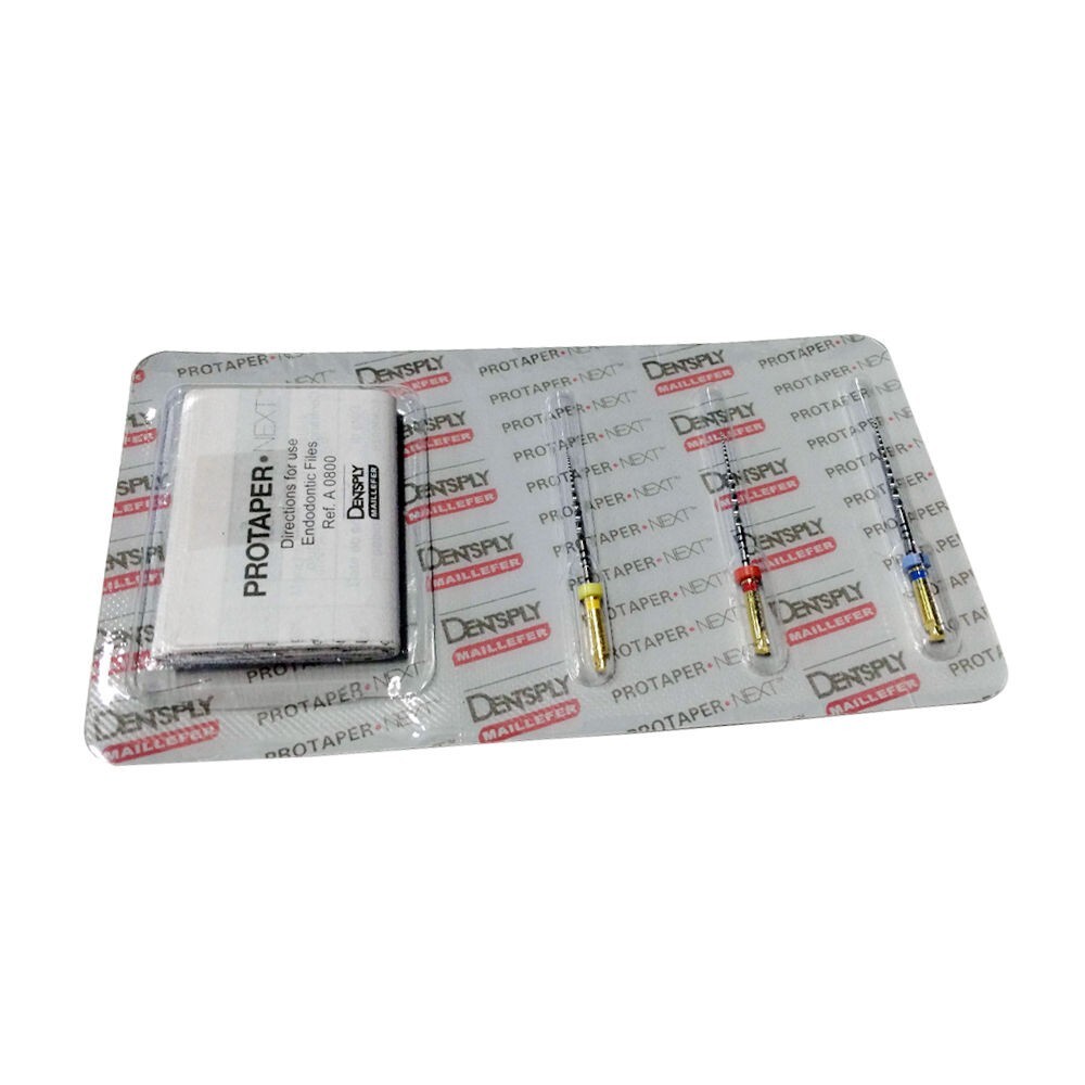 Dentsply Tulsa Protaper Next Dental Root Canal Assorted X1-X3 Files Endodontic