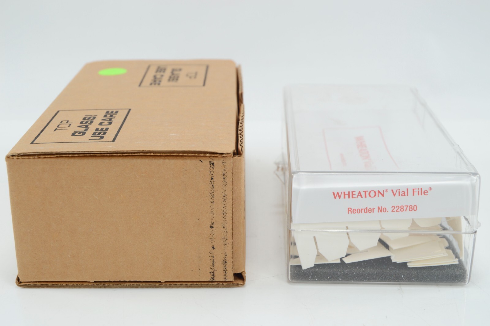 DURAN WHEATON KIMBLE Polystyrene Stores 40 M-T Vial File 228780SP