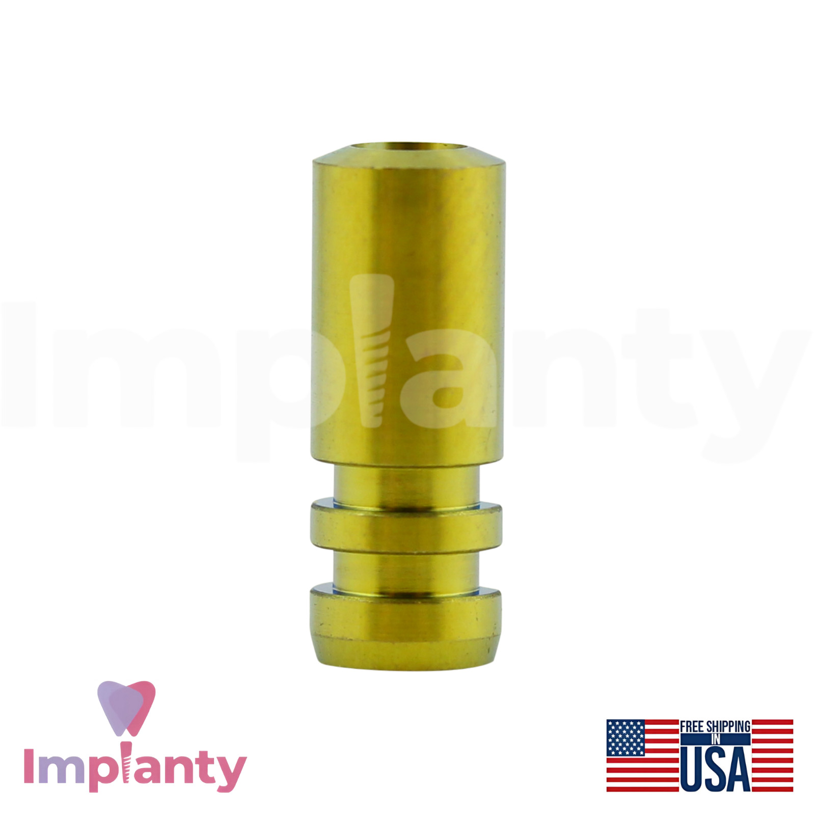 Straumann BLX® Compatible Dental Fixture Analog Ø6.5mm Wide Base Replica