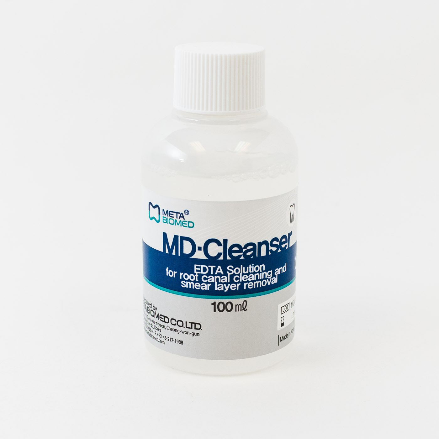Dental MD-Cleanser EDTA 17% Solution for Root Canal Cleaning Smear Layer Removal