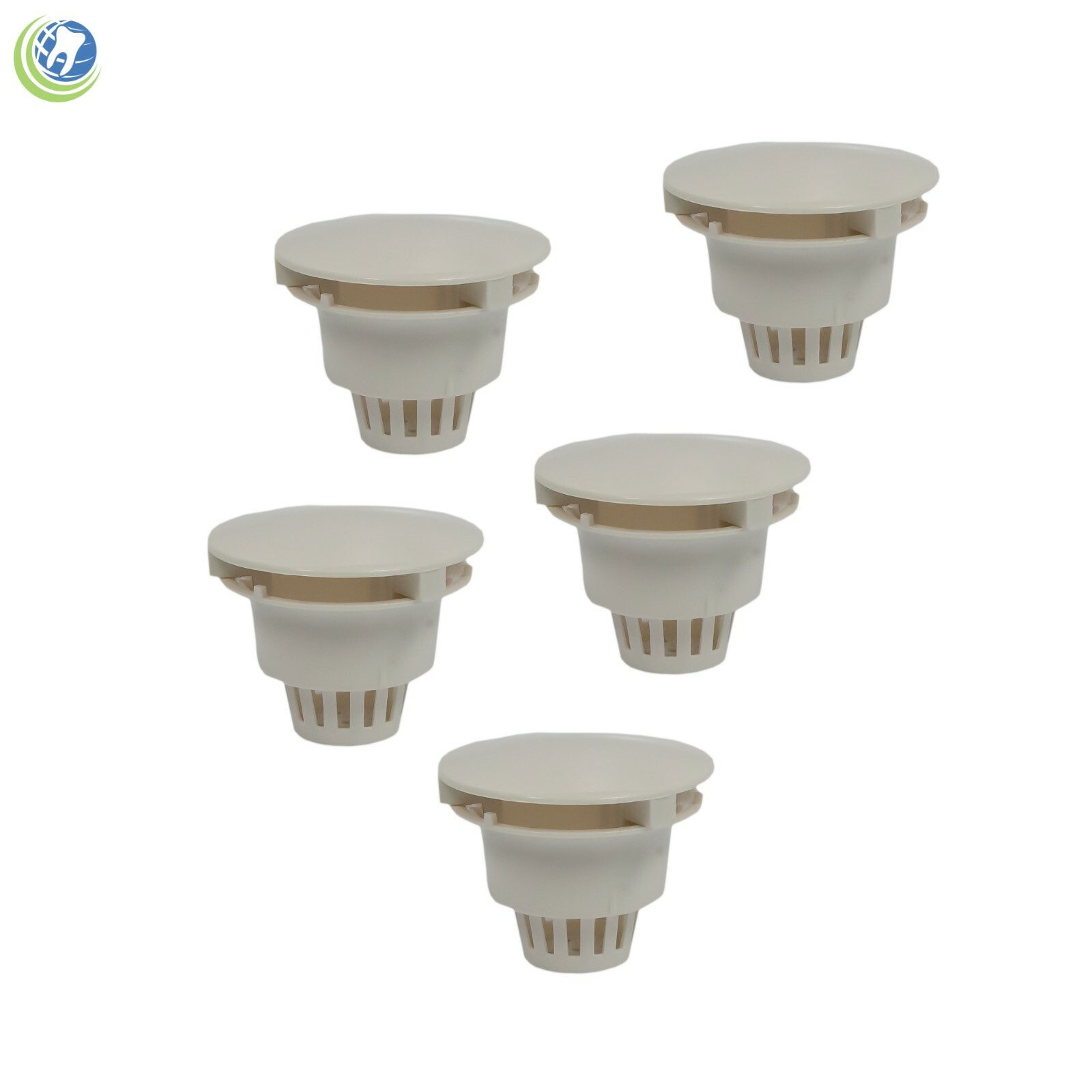 5 X Disposable Evacuation Strainer Traps Cuspidor Drain Filter Screen 1-15/16″ D