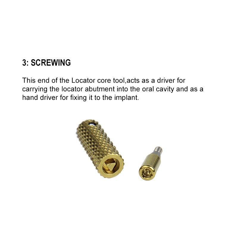 Locator Core Tool Overdenture Attachment Universal Process Tool for Multi System