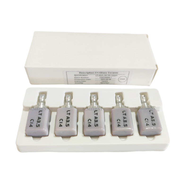 LT C14 Blocks CAD CAM Dental Glass Ceramic Fits Sirona Roland MCXL