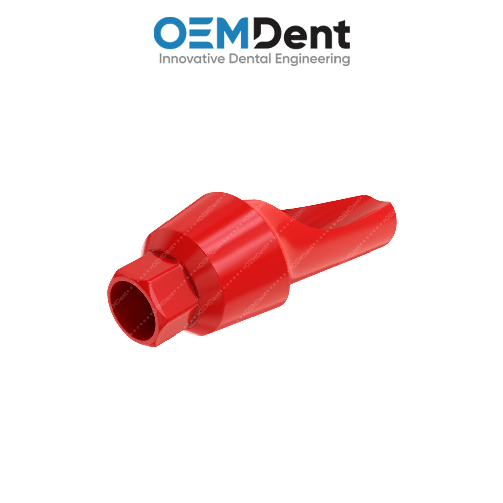 Angulated Anatomic Castable Prosthetic 15° – Zimmer® Int Hex 2.42mm Compatible