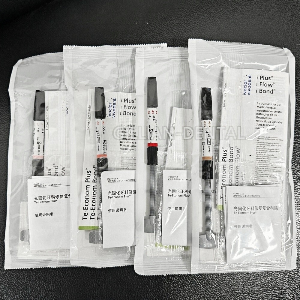 Ivoclar Vivadent Dental Light Cure Composite Resin A1/A2/A3/A3.5 TE-Econom Plus