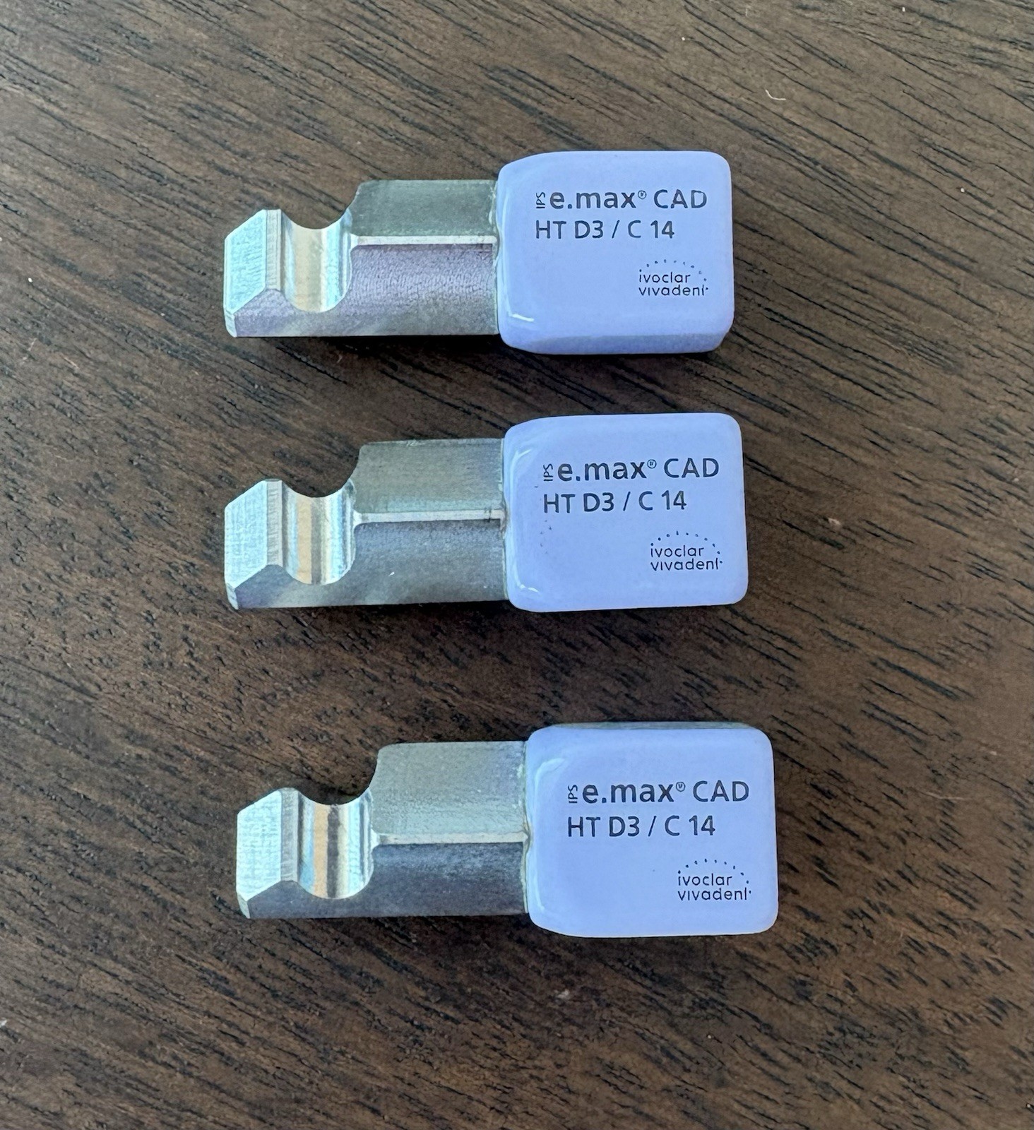Ivoclar IPS Emax HT D3 / C14 CAD For Planmill (3 Blocks)