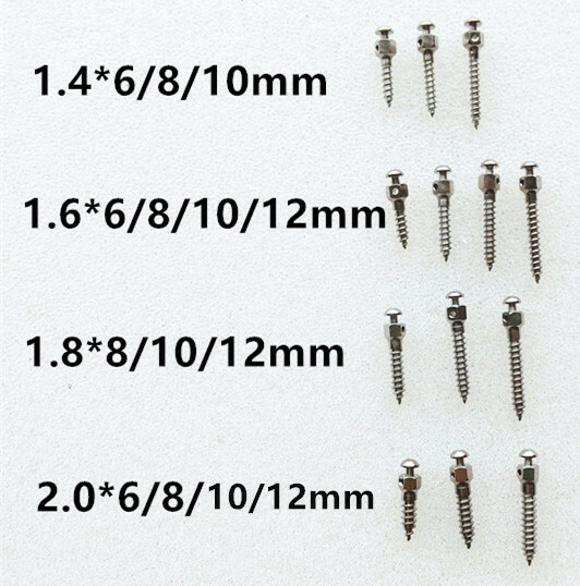 1Piece Dental Orthodontic Micro Implants Mini Micro Bone Screw Titanium Alloy