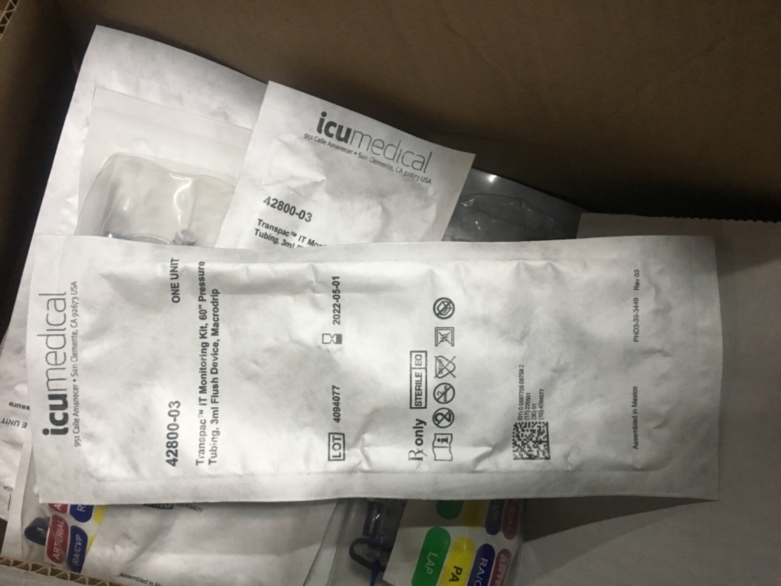 ONE BARDEX I.C. Complete Care 350ml Urine Meter Foley Tray 18Fr 919118AM .