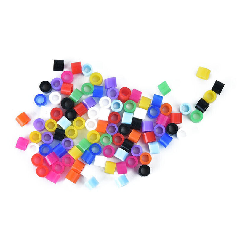 5 Box Dental Hygienist Autoclavable Silicone Rubber 8 Colors Mixed Assorted Ring