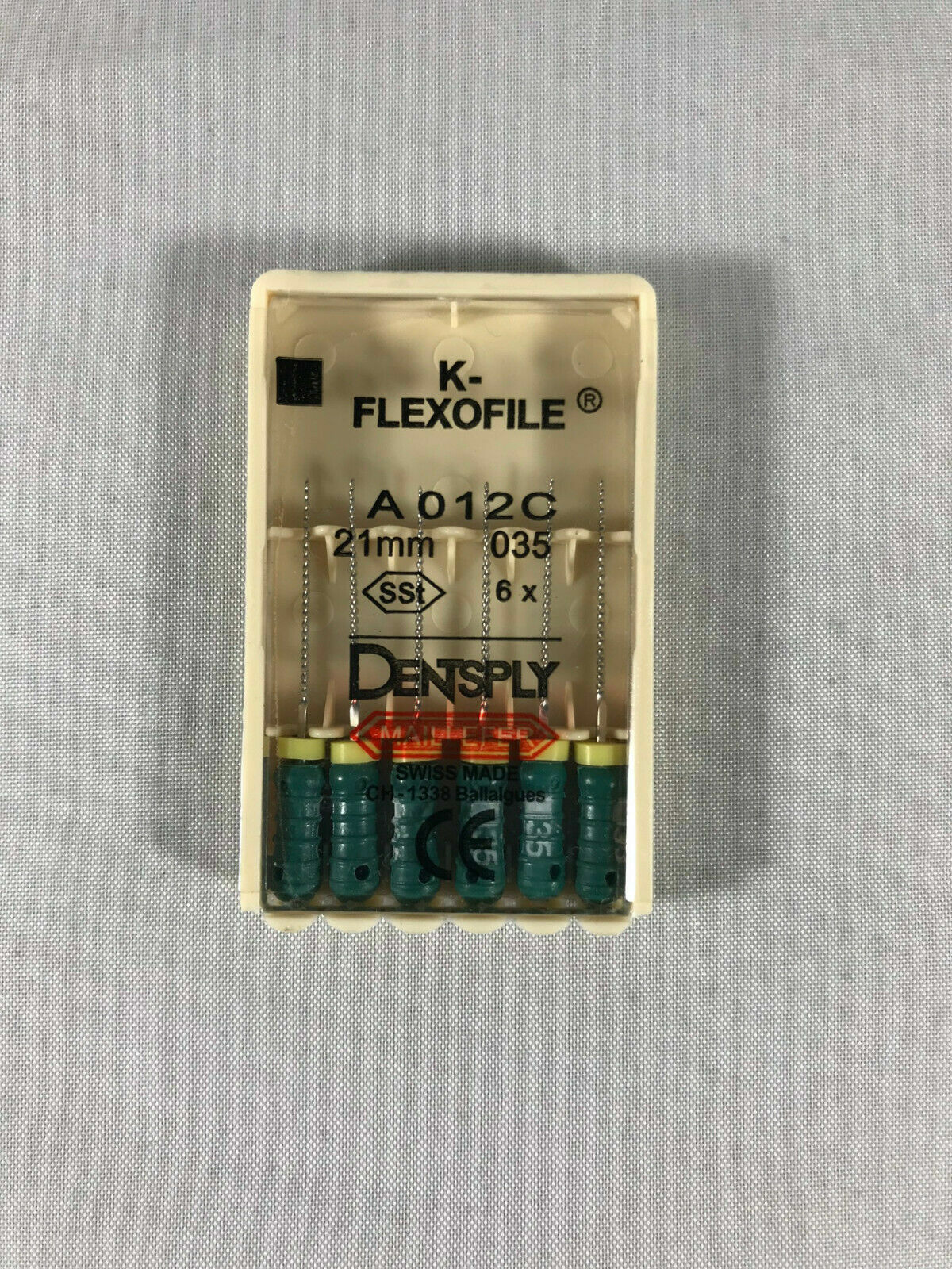 Dentsply Maillefer K-Flexo SS file Endodontic 21mm All sizes 30 files/pk