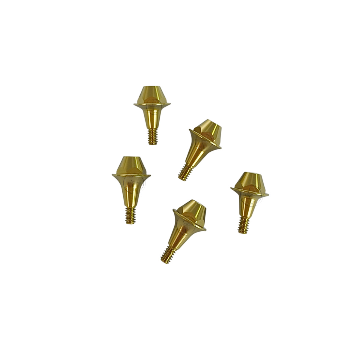 1 pcs Multi unit straight abutment fits to DIO UF II Old line platform D4.8 Mini