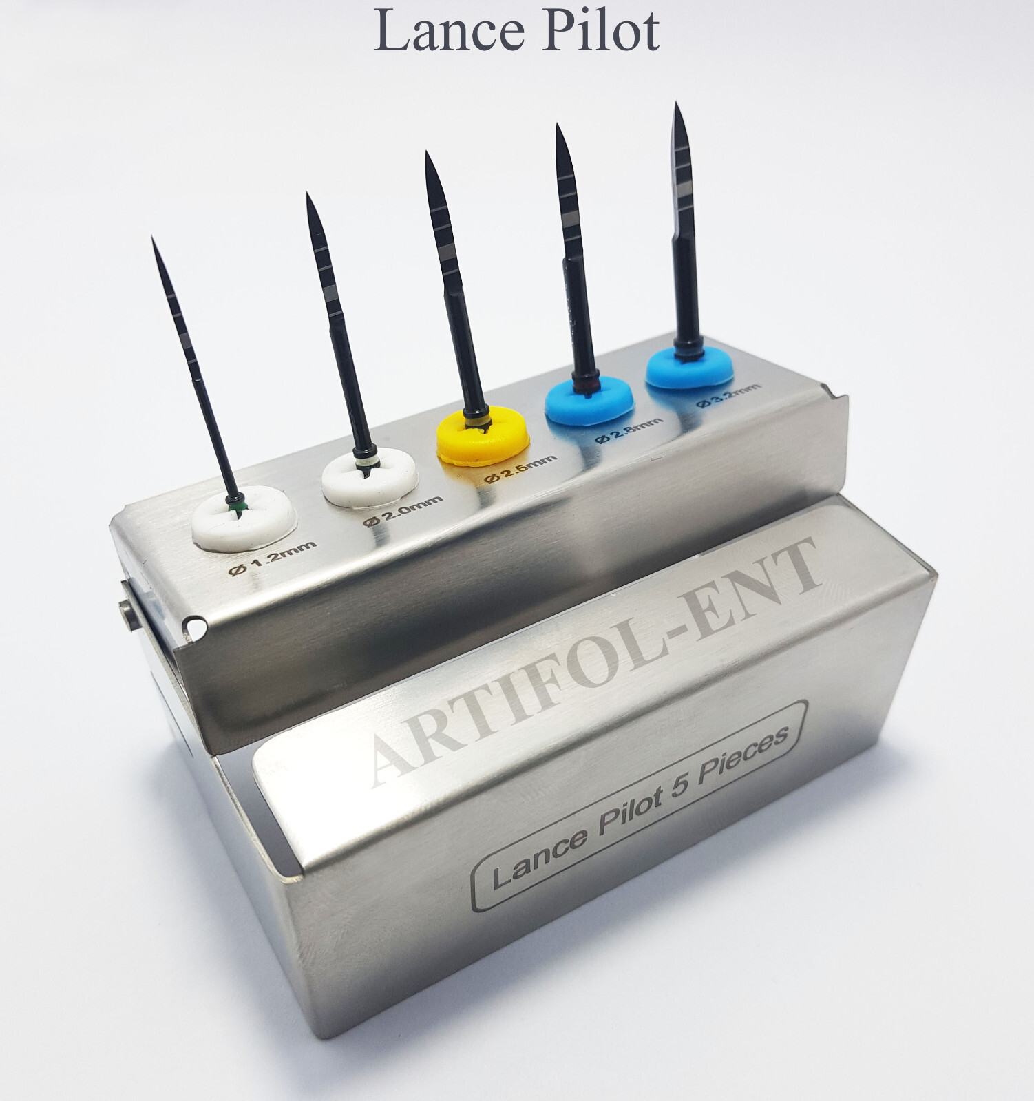 Dental Impl@nt Long Lance Pilot Drills Kit 5 Pcs Sinus Lift Tool Set