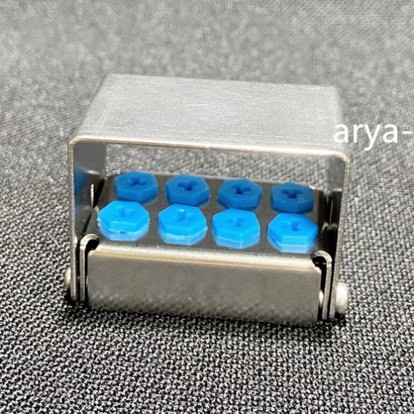 8/12/30 Hole Dental Implant Drills Organizer Holder File Bur Sterilizer Case Box