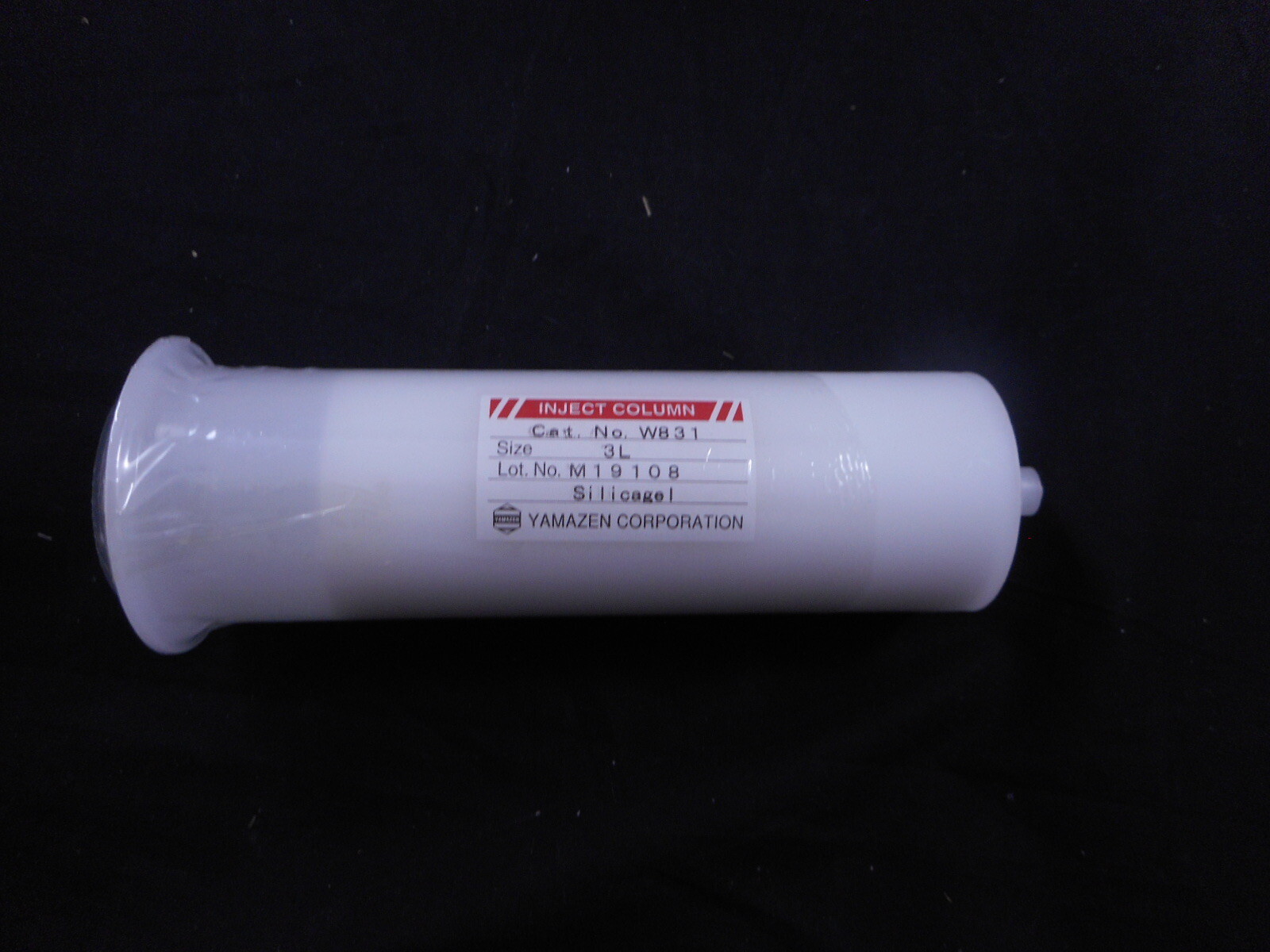 YAMAZEN CO. 3L Inject Chromatography Column Silica Gel W831 10/Pack