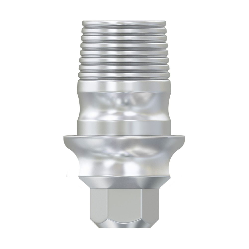10pcs Dental Anti-Rotational Ti Base Compatible With MIS Narrow Platform CAD/CAM