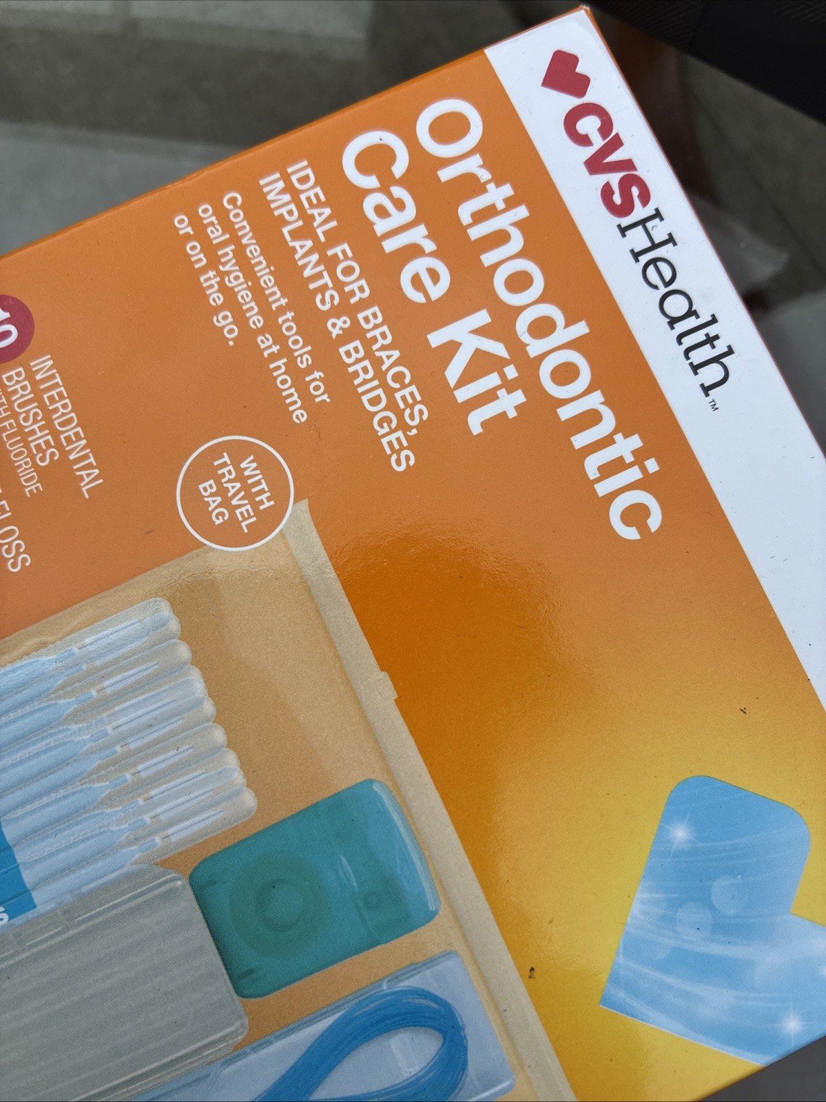 CVS ORTHODONTIC CARE KIT FOR BRACES, IMPLANTS, BRIDGES – NEW IN BOX