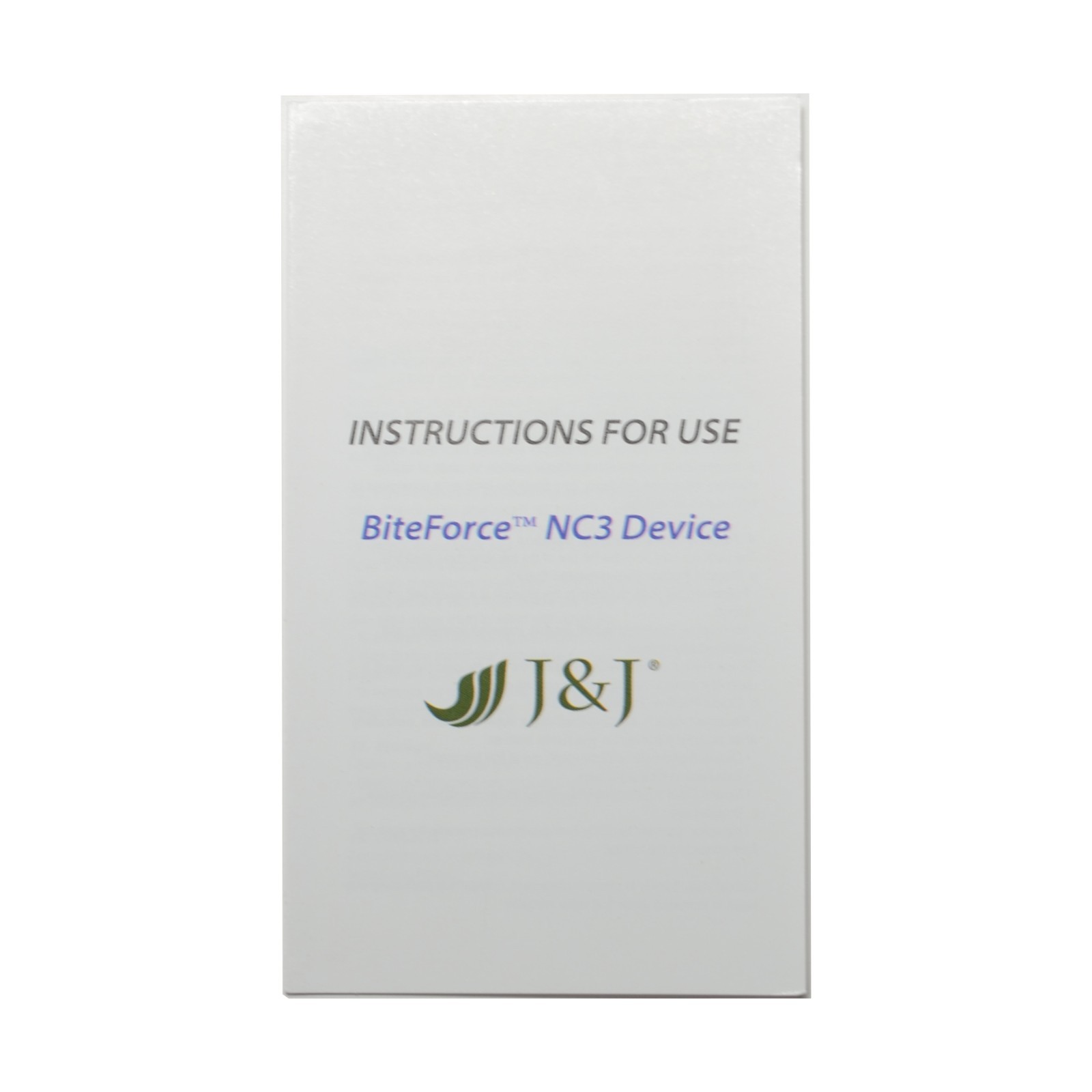 J&J BiteForce NC3 Orthodontic Device 3M Unitek Fatigue Resistant Compatible