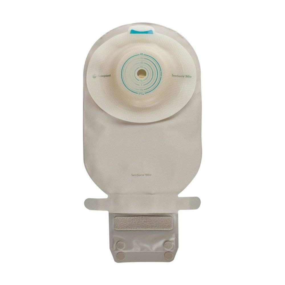 SenSura Mio Convex Ostomy Pouch Drainable 3/8 to 1-11/16″ Stoma 11 Inch…