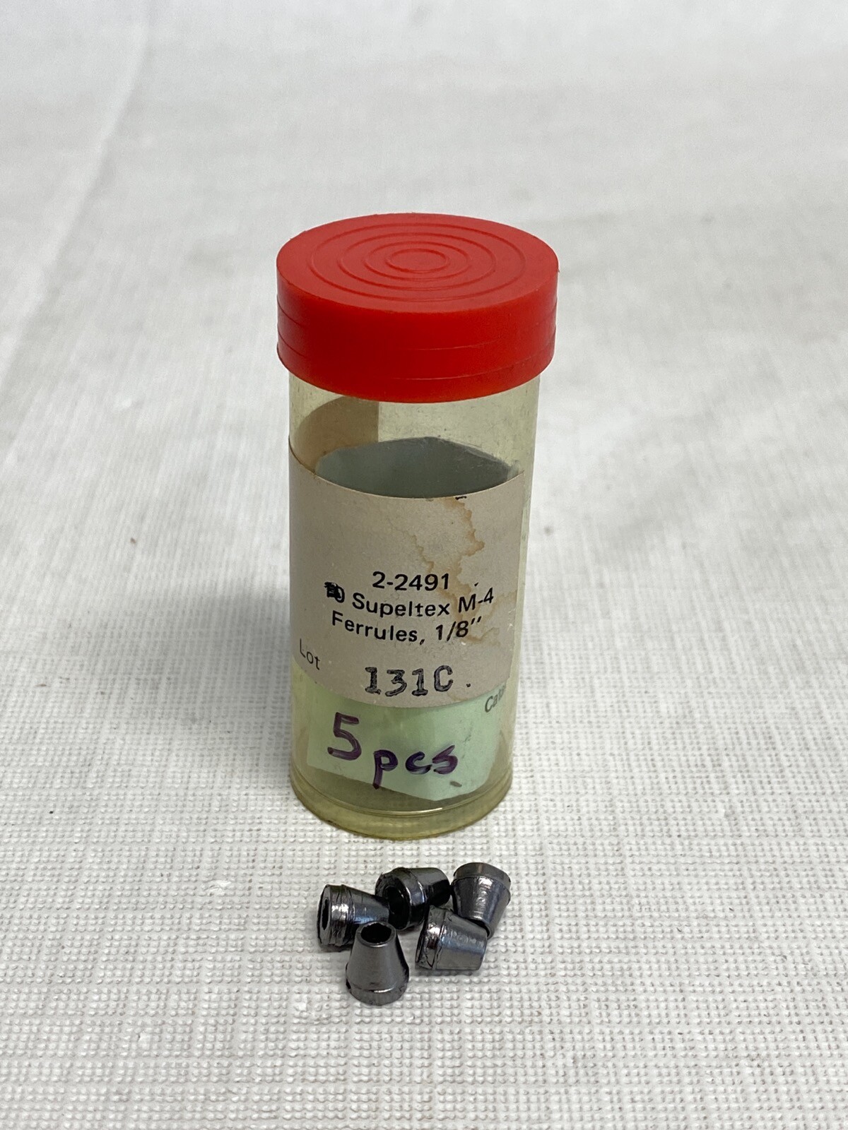 (5 Pcs) MILLIPORE SUPELCO 1/8” Supeltex M-4 Packed Column Ferrules 22491
