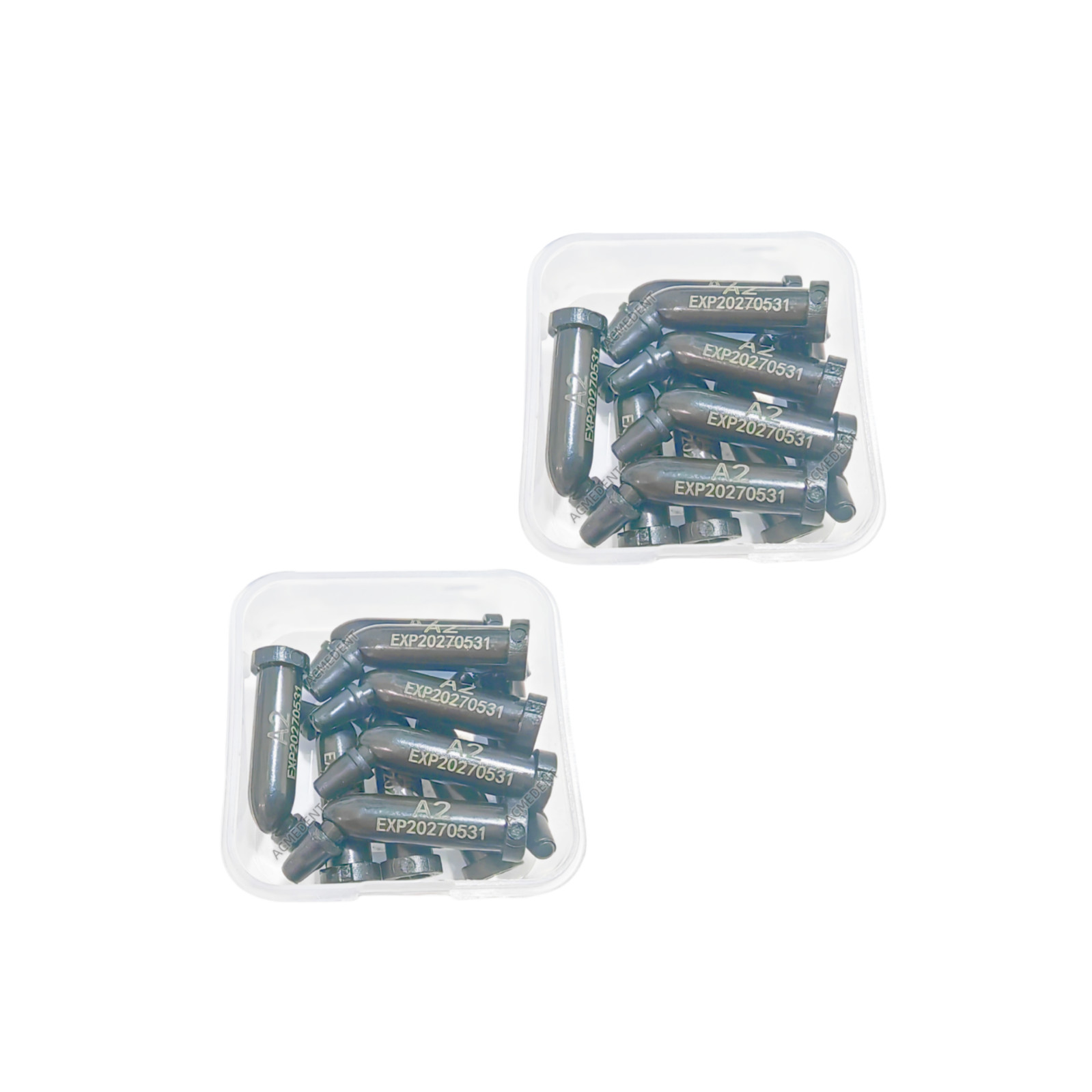 50PCS A2 Dental Unidose Capsules Composite Resin 0.3g/Piece Light Curing Capsule