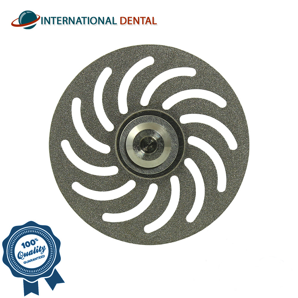 Dental MDT Extra Fine Grit Diamond Coated Double Sided Super Flex Disc T0.2mm