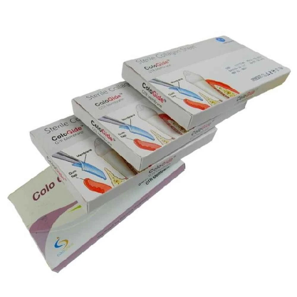 5pcs Dental Cologide Sterile Collagen Sheet GTR Membrane FAST SHIPPING LONG EXP.