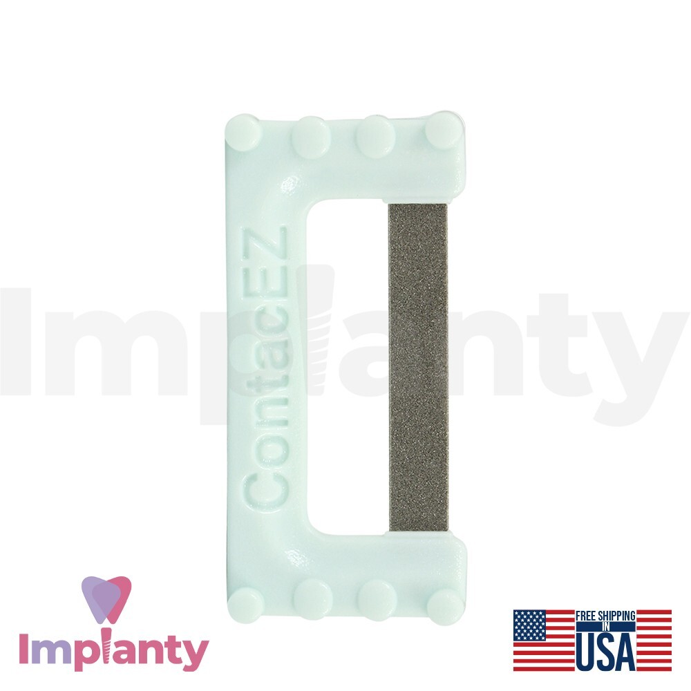 Dental Widener Mint IPR Plus Strips Set Stainless Steel Diamond Coating Reusable