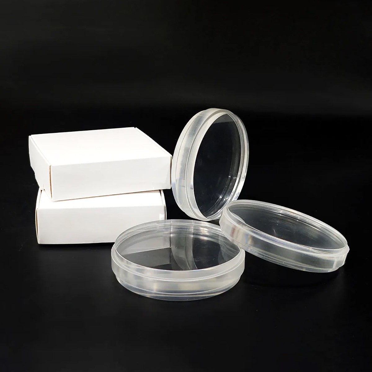 98mm Dental Clear PMMA Block Transparent Resin Disc for Dental Lab Material 5pc