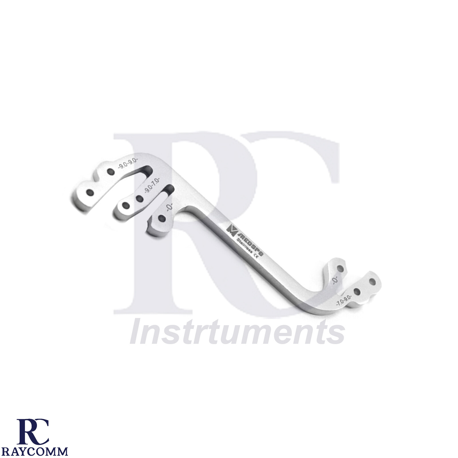 Dental Implant Locating Guide Surgical Planting Positioning Locator Ruler Gauge