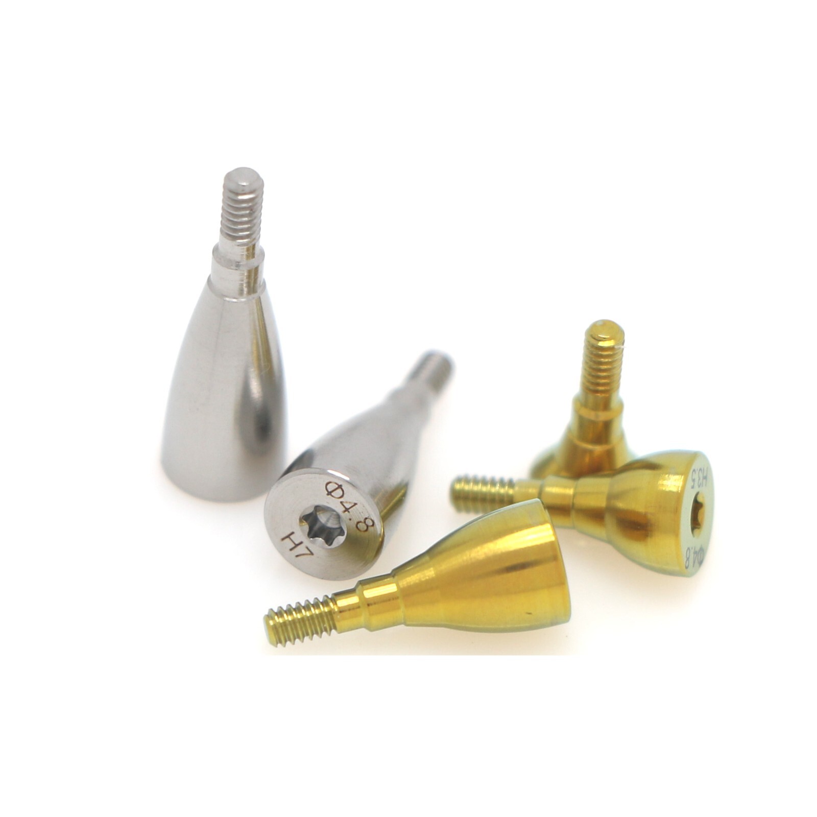 US Dental Mini Healing Abutment NC Ø3.6/4.8mm Closure Caps fit Straumann ITI BLT