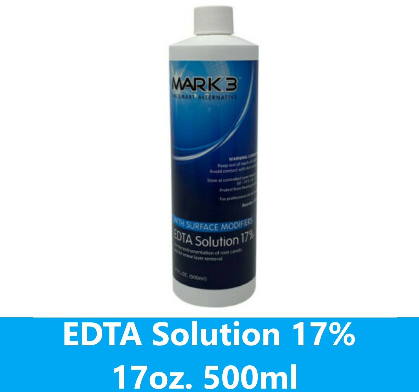 Dental Endodontic EDTA 17% Cleaning Widen Root Canal Treatment Solution 500ml
