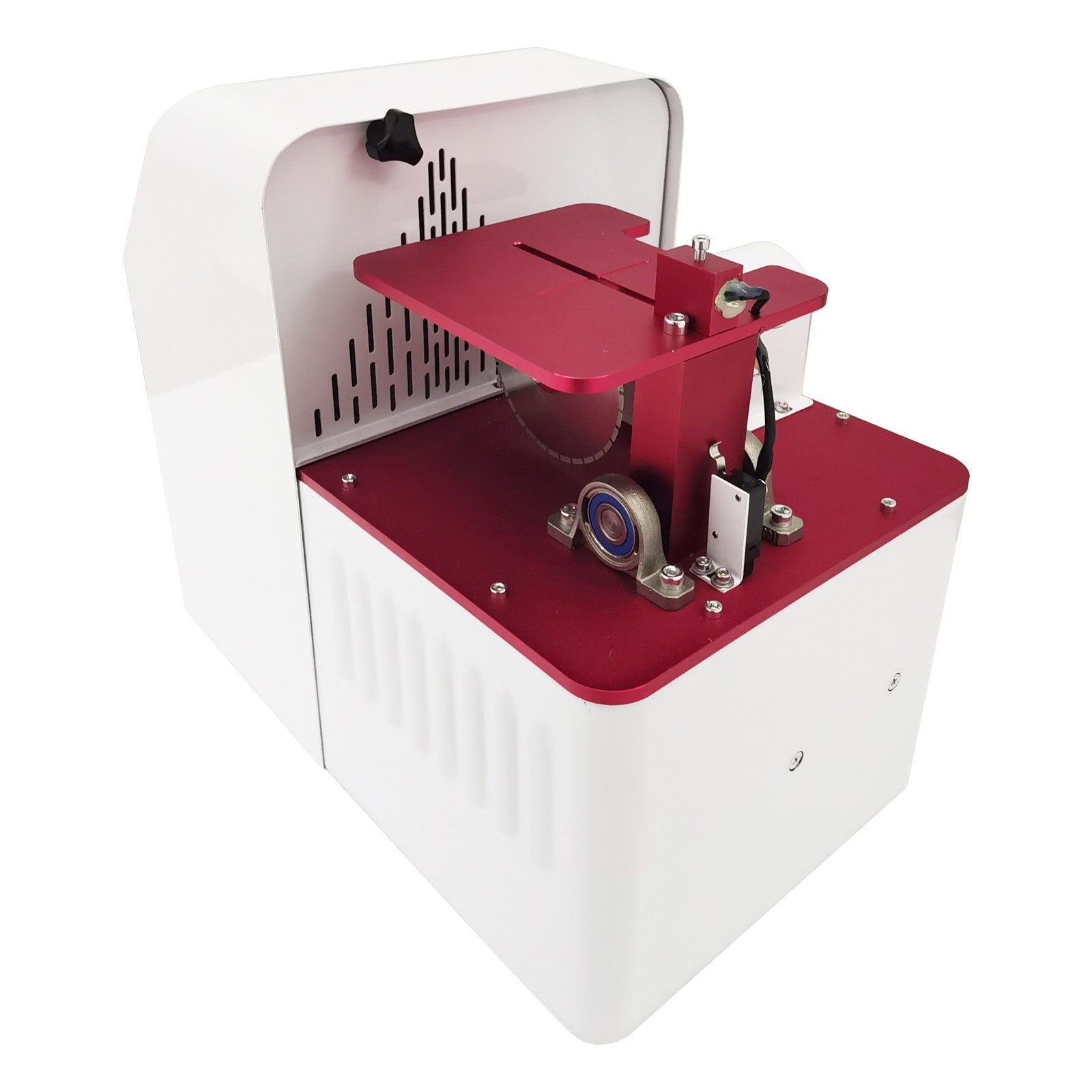 Lab Electric Gypsum Saw Gypsum Cutting Machine with Dust Removal 110V 550W