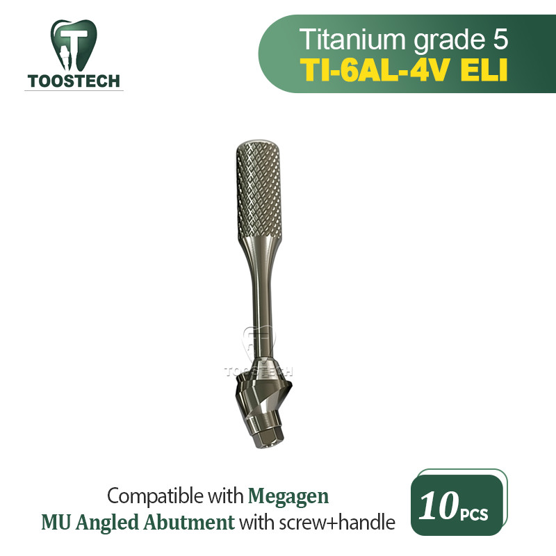 10pcs Multi unit angled abutment fits to Megagen Anyridge 17/30 degree D4.8mm