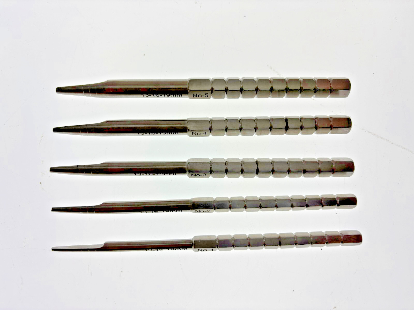 Surgical Dental Implant 5 Pieces Bone Spreader Kit w/cassette