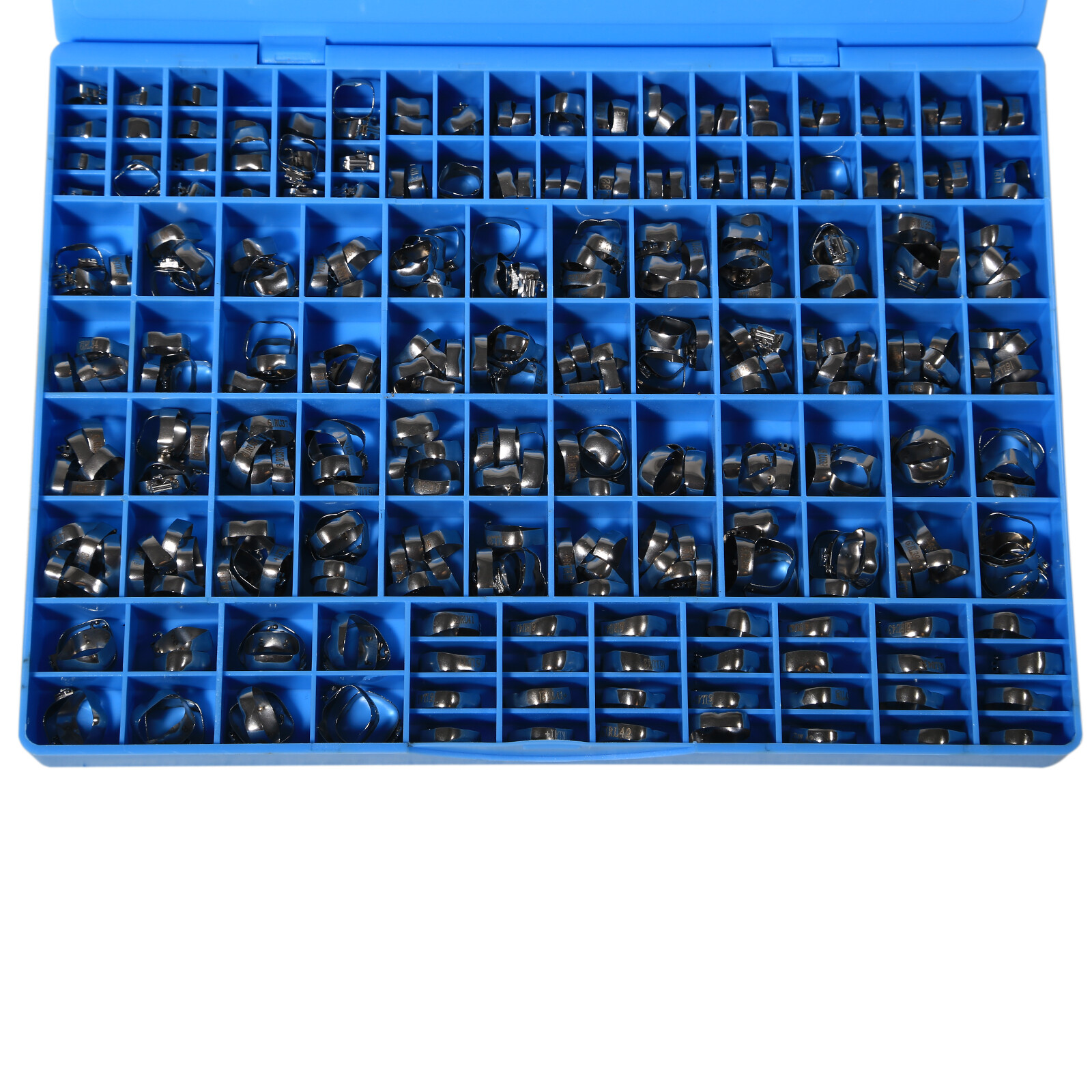 10 Sets Dental Prewelded Sgl Tube Roth.022 1st Molar with Bands Convertible CE