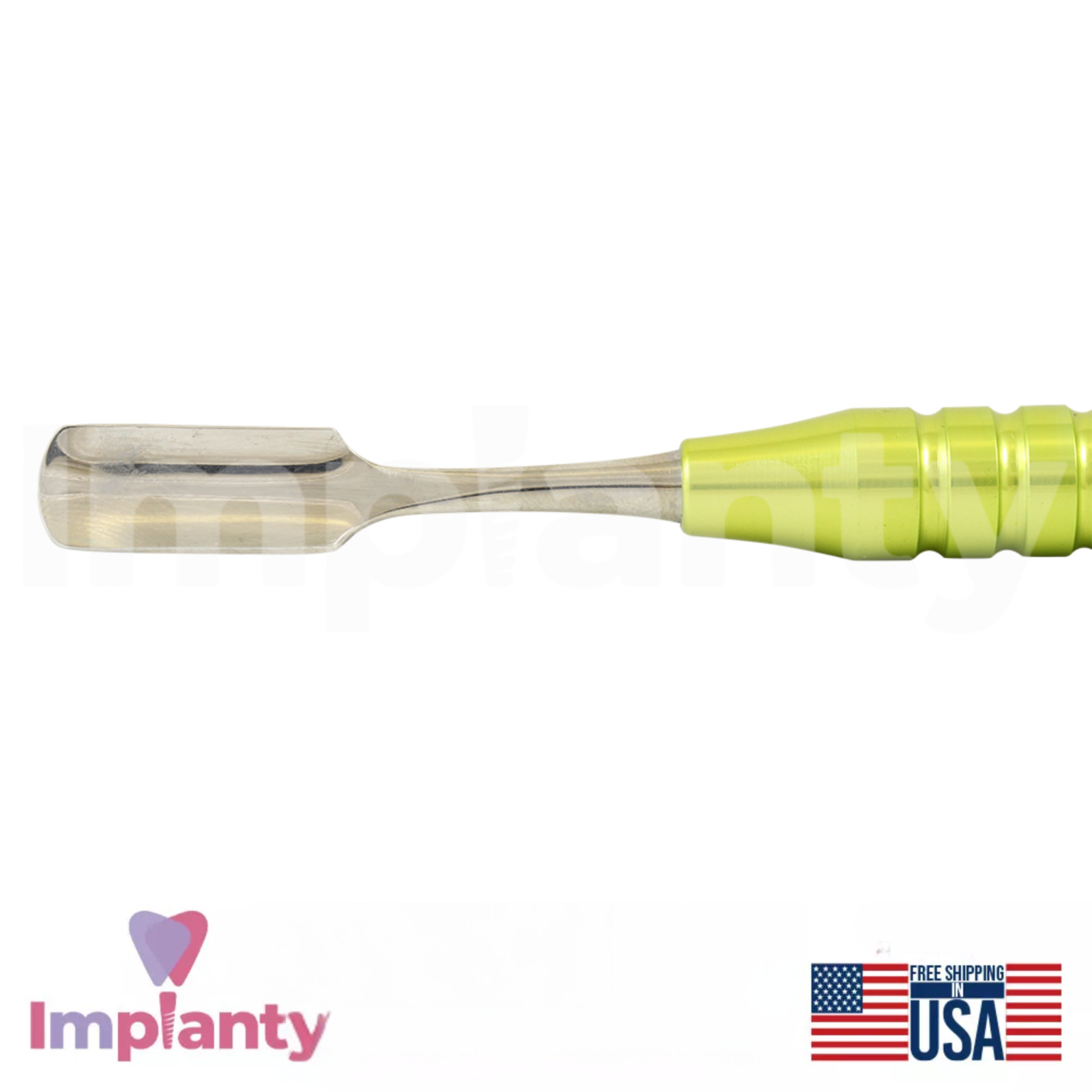 TOLA Green Curette 4 Lateral Approach Double Sided Stainless Steel Tool
