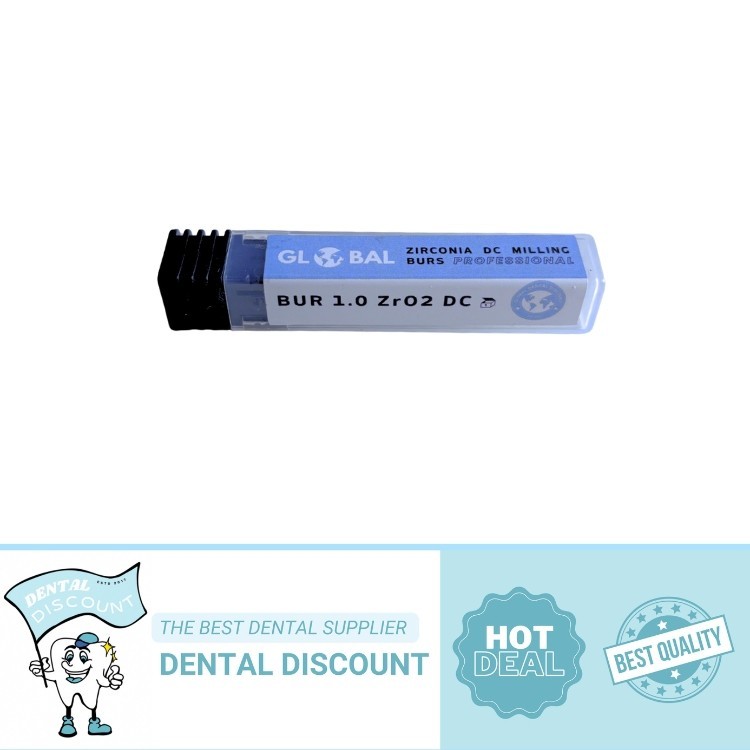 DENTSPLY SIRONA inLab MC X5 Bur 2.5 ZrO2 DC ,yellow! coated with fine diamond!!!