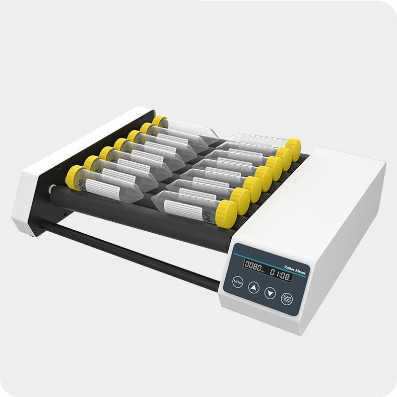 Lab Roller Mixer Shaker 8 Rollers Blood Roller Mixer Test Tube Shaker Timing