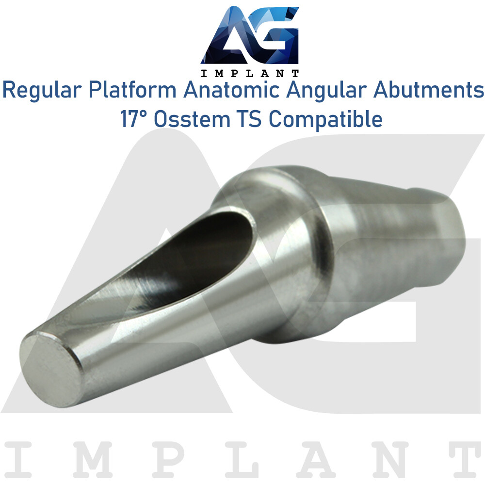 Angled Anatomic Abutment 17° 2.5mm Fit Regular Platform 0sstem® TS