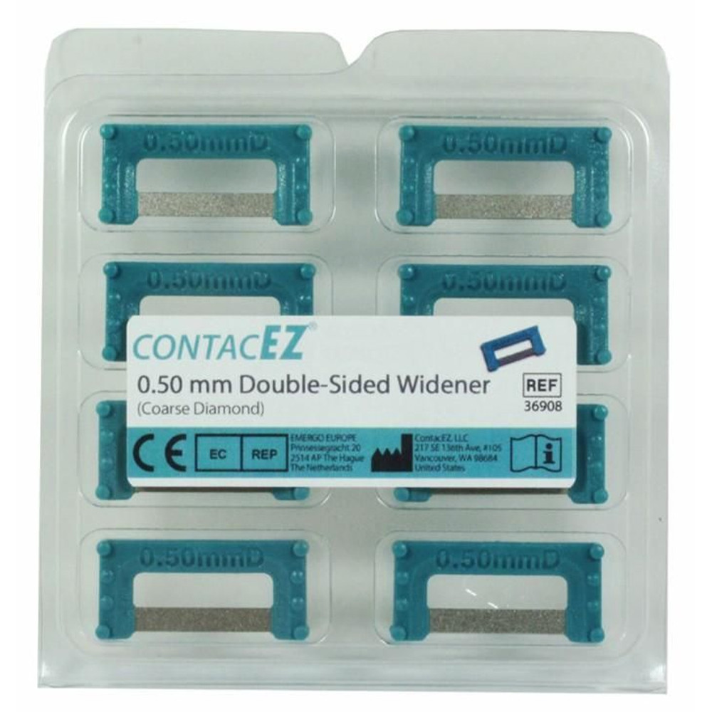 8pcs Dental ContacEZ Teal Widener 0.50mm Set