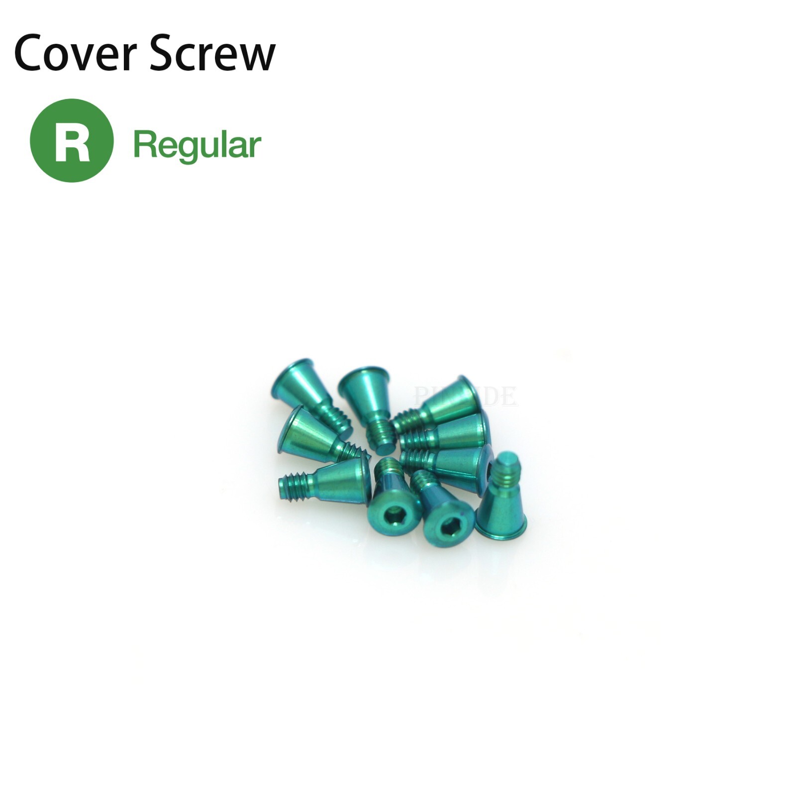 Dental Cap Healing Abutment Healing Cover Screw Fit Hiossen Mini Regular Implant